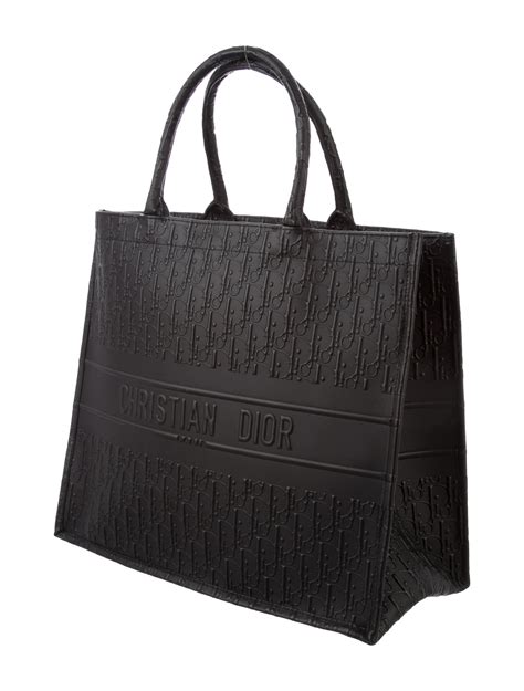 dior leather|christian dior leather book tote.